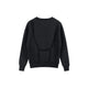 Byke Fringe Sweater Black