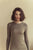 Bliss Flounce Slip Dress + Sweater Combo Olive