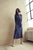 Bliss Flowy Button Maxi Dress Blue