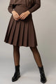 Apparalel Delta Skirt Praline (Wide Pleat)