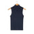 Point Sleeveless Ribbed Turtleneck