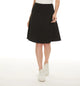 Mia Mod Fit And Flare Skirt Black