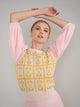 Aleeza Knit Top with Puff Sleeve